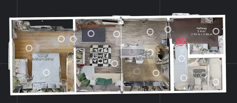 Pronájem bytu 2+kk, Prostějov, Trávnická, 46 m2