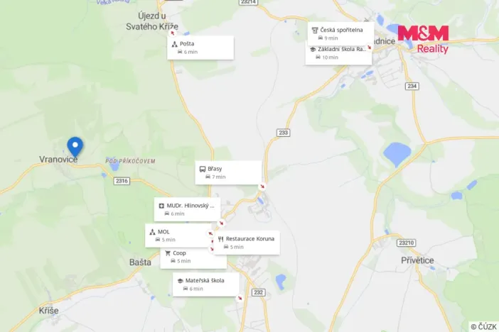 Prodej garáže, Břasy - Vranovice, 78 m2