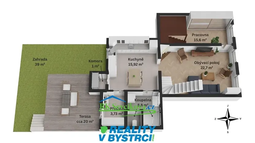 Prodej bytu 4+1, Modřice, Masarykova, 151 m2