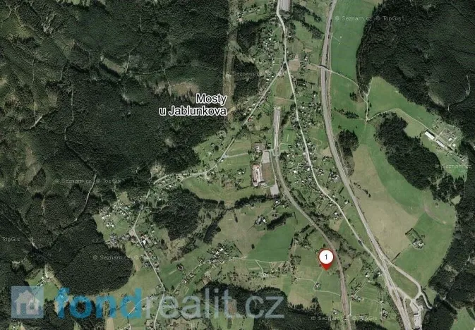 Prodej pozemku, Mosty u Jablunkova, 1105 m2