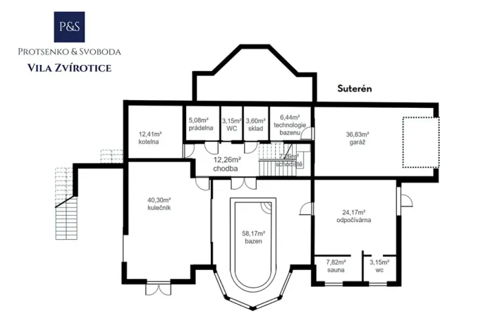 Prodej rodinného domu, Dublovice, 750 m2