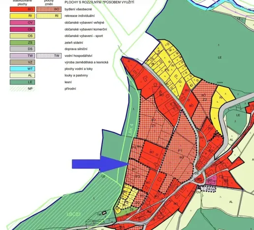 Prodej pozemku pro bydlení, Hrádek, 7770 m2