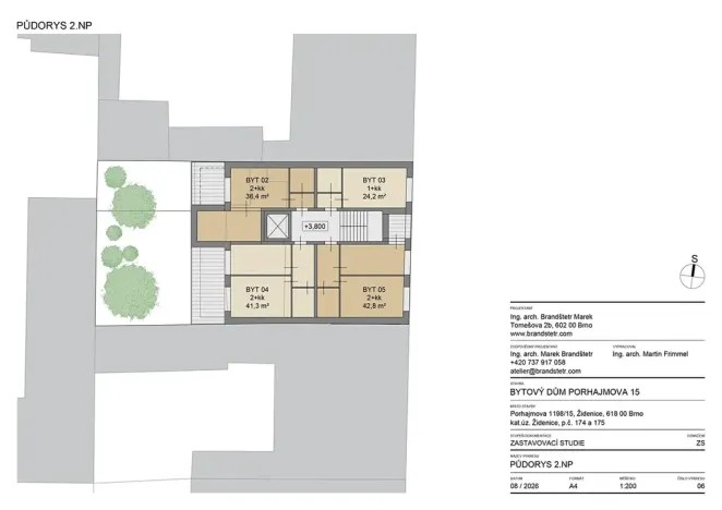 Prodej rodinného domu, Brno, Porhajmova, 300 m2