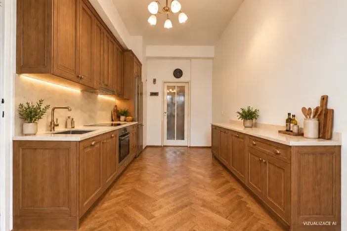 Prodej bytu 4+1, Praha - Holešovice, U Pergamenky, 132 m2