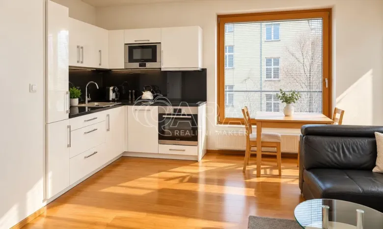 Pronájem bytu 2+kk, Praha - Holešovice, Komunardů, 57 m2