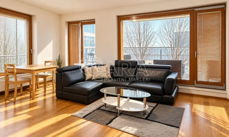 Pronájem bytu 2+kk, Praha - Holešovice, Komunardů, 57 m2