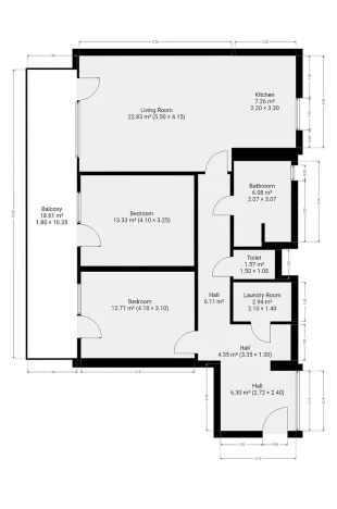 Pronájem bytu 3+kk, Praha - Jinonice, Kloudova, 89 m2