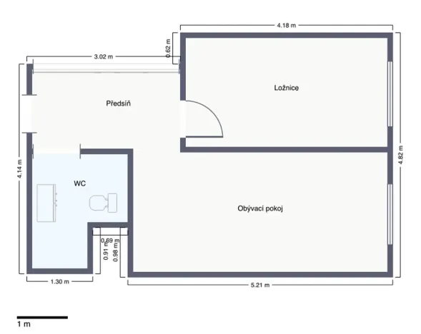 Prodej bytu 1+1, Praha - Kamýk, U Kamýku, 32 m2