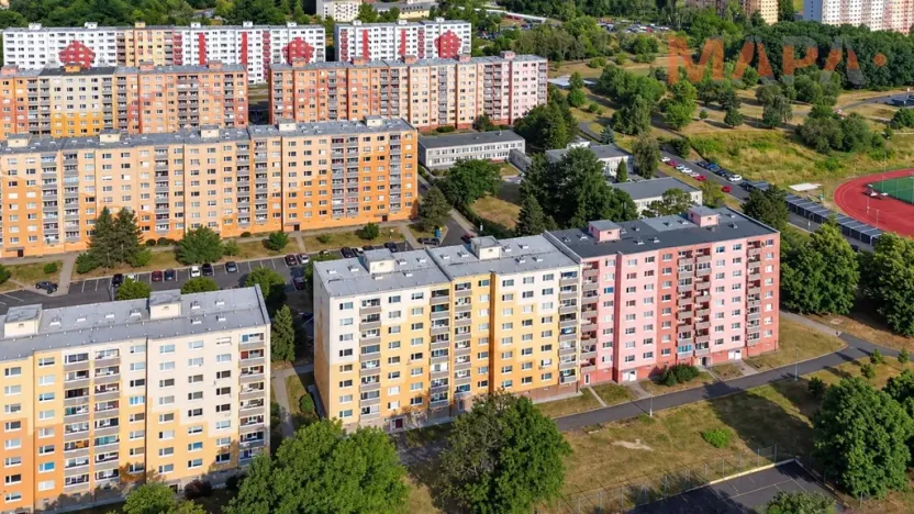 Prodej bytu 2+1, Jirkov, Na Borku, 60 m2