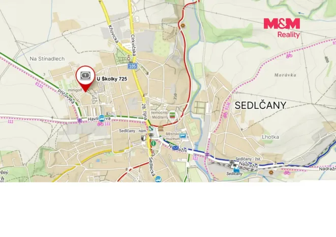 Prodej bytu 3+kk, Sedlčany, U Školky, 54 m2