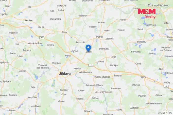 Prodej pozemku pro bydlení, Ždírec, 1136 m2
