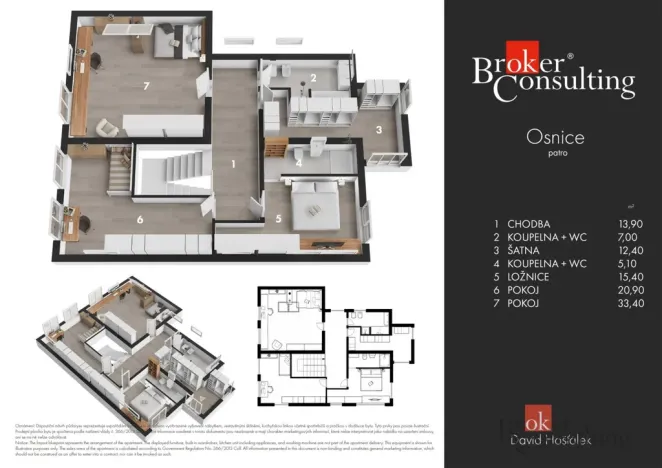 Prodej rodinného domu, Jesenice - Osnice, Kalinová, 339 m2