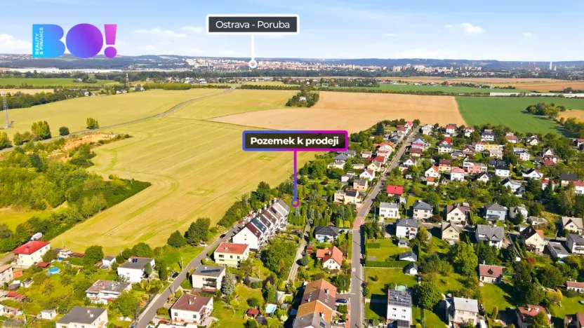 Prodej pozemku pro bydlení, Ostrava - Polanka nad Odrou, 1502 m2