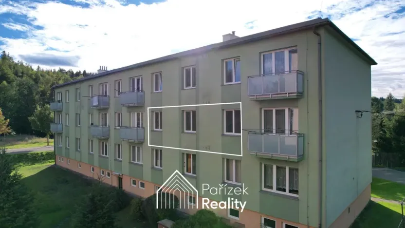 Prodej bytu 2+1, Meziměstí, Dlouhá, 50 m2