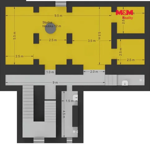 Prodej obchodního prostoru, Praha, Seifertova, 110 m2