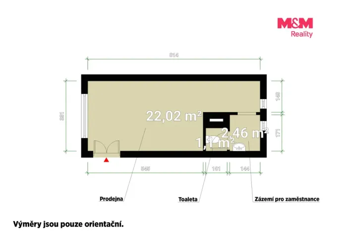 Pronájem kanceláře, Plzeň - Východní Předměstí, náměstí Generála Píky, 26 m2
