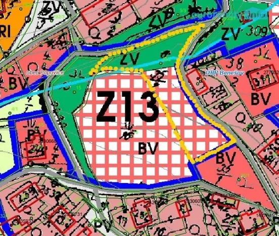 Prodej pozemku pro bydlení, Popovice - Mladovice, 1740 m2