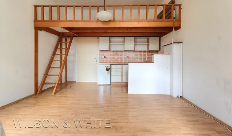 Pronájem bytu 1+kk, Praha - Smíchov, Jindřicha Plachty, 26 m2