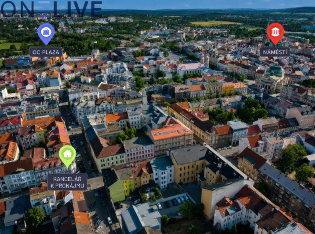 Pronájem kanceláře, Plzeň, Tylova, 22 m2