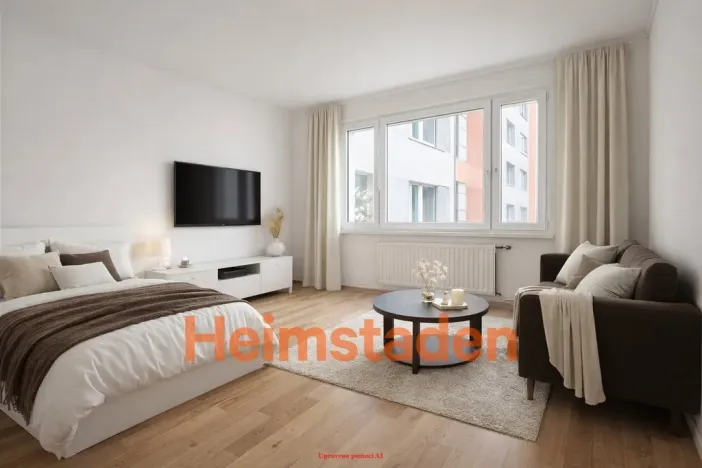 Pronájem bytu 1+kk, Karviná - Nové Město, Jaroslava Vrchlického, 31 m2