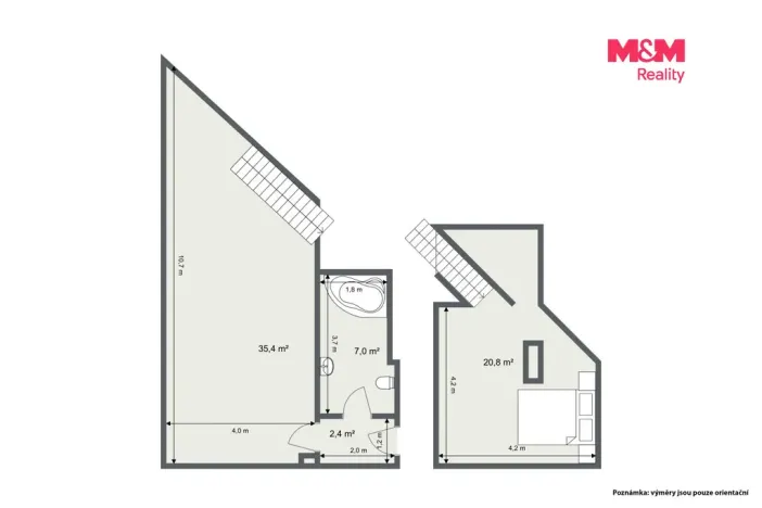 Prodej bytu 2+kk, Plzeň - Jižní Předměstí, Klatovská třída, 66 m2