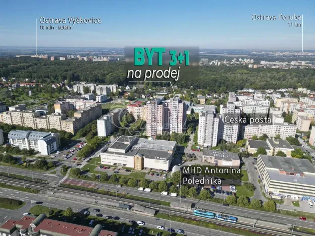 Prodej bytu 3+1, Ostrava - Bělský Les, Bohumíra Četyny, 64 m2
