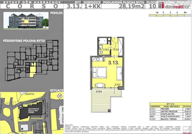 Prodej bytu 1+kk, Harrachov, 38 m2