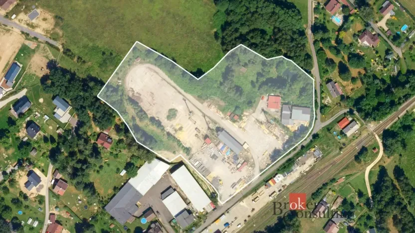 Prodej komerčního pozemku, Mníšek, Nádražní, 20448 m2