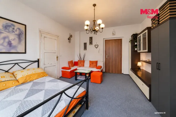 Pronájem bytu 2+kk, Planá, Revoluční, 40 m2