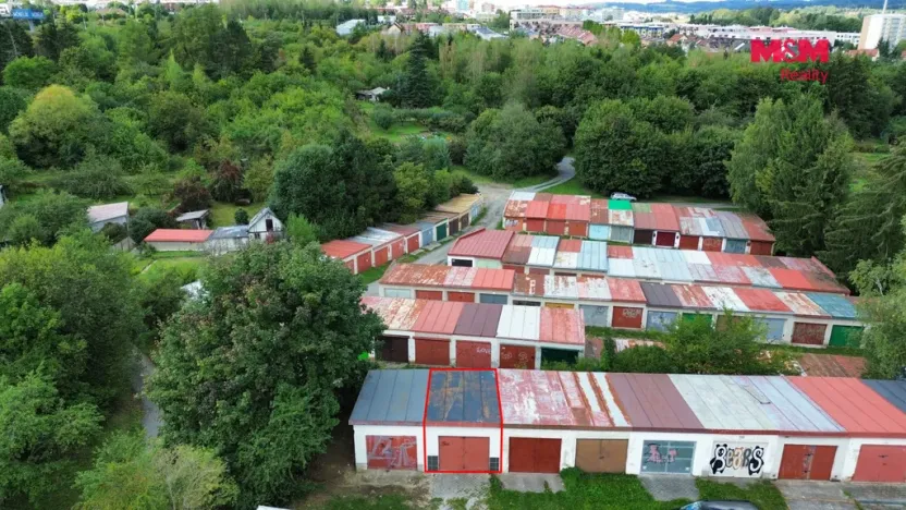Prodej garáže, Jihlava, Evžena Rošického, 21 m2