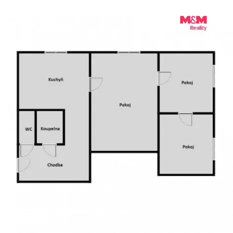Pronájem bytu 3+1, Hranice, Zahradní, 76 m2