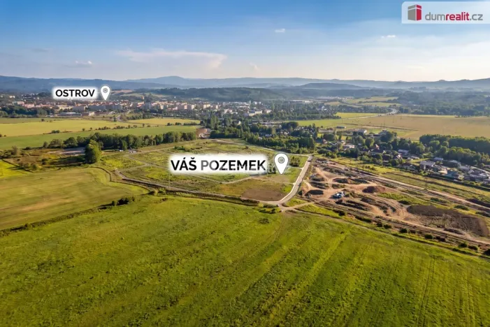 Prodej pozemku pro bydlení, Ostrov - Kfely, 550 m2
