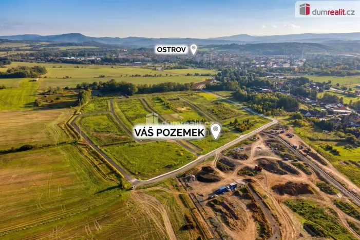 Prodej pozemku pro bydlení, Ostrov - Kfely, 550 m2