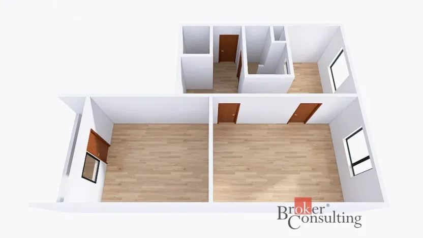 Prodej bytu 2+1, Vysoké Mýto - Litomyšlské Předměstí, Českých bratří, 68 m2