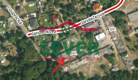 Prodej garáže, Litvínov - Hamr, Jandečkova, 19 m2