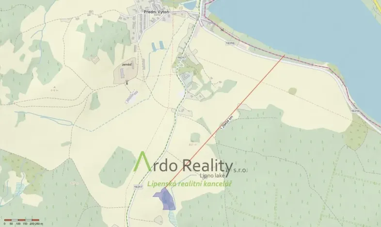 Prodej pozemku, Přední Výtoň, 13285 m2