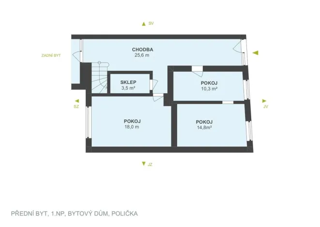 Prodej činžovního domu, Polička, Družstevní, 162 m2