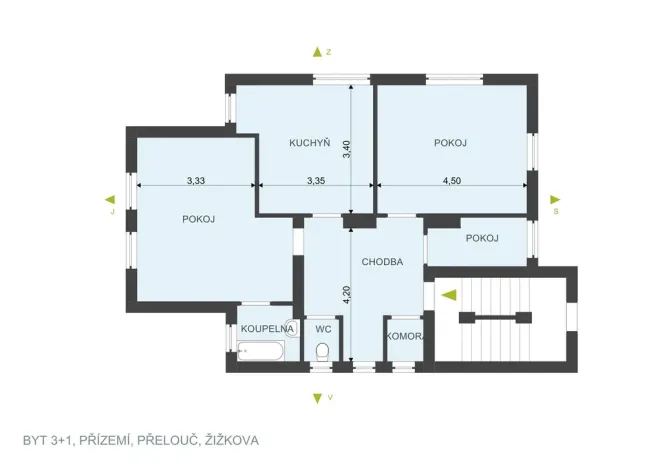 Prodej rodinného domu, Přelouč, Československé armády, 170 m2