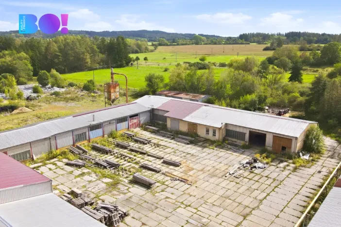 Prodej výrobních prostor, Pačejov, 4031 m2