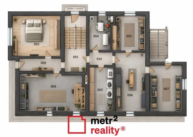 Prodej rodinného domu, Charváty, 303 m2