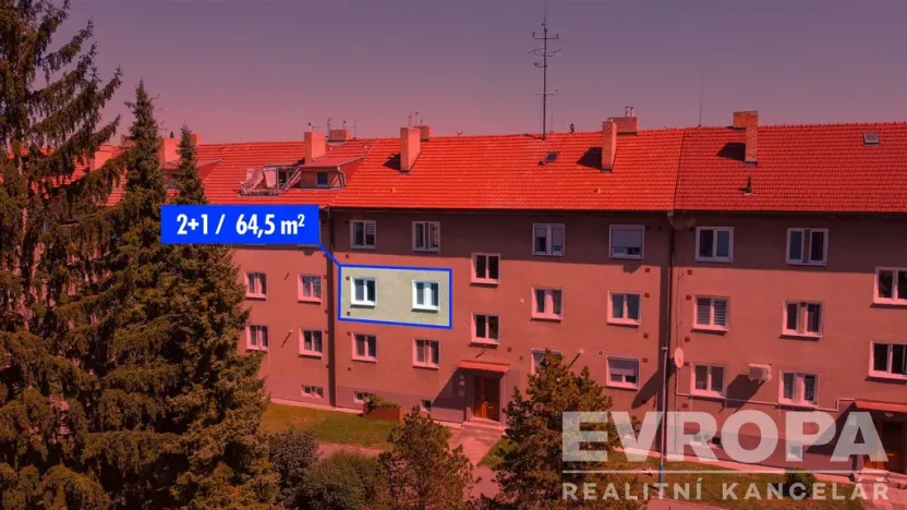 Pronájem bytu 2+1, Břeclav, Olbrachtova, 65 m2