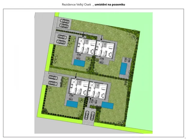 Prodej pozemku pro bydlení, Velký Osek, Revoluční, 2200 m2