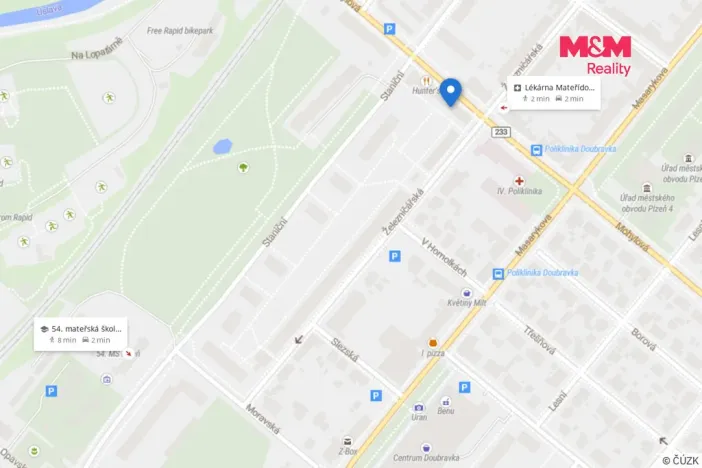 Prodej bytu 2+1, Plzeň - Doubravka, Mohylová, 56 m2