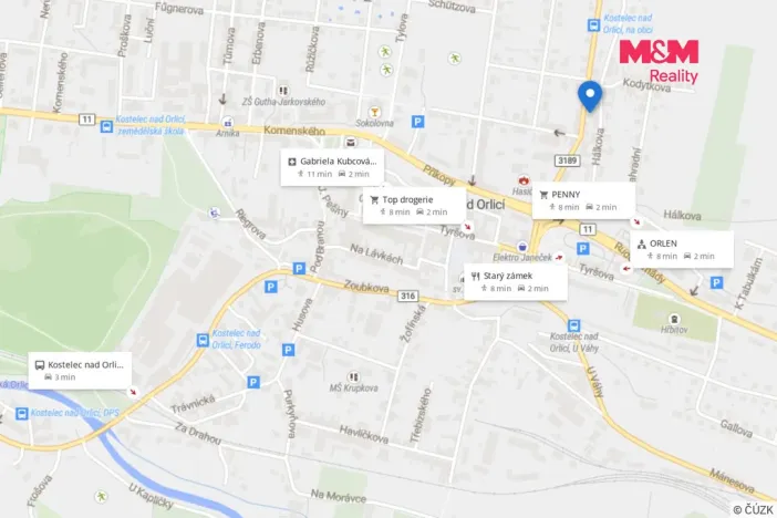 Pronájem bytu 3+kk, Kostelec nad Orlicí, Pelclova, 85 m2