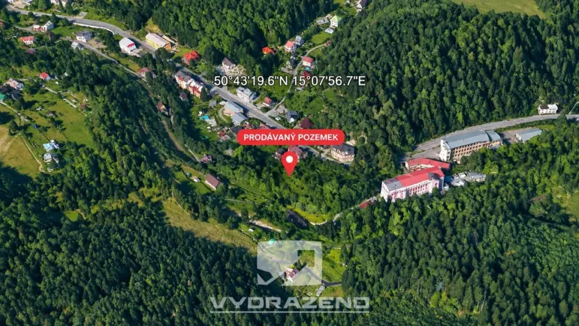 Prodej louky, Jablonec nad Nisou - Proseč nad Nisou, 912 m2