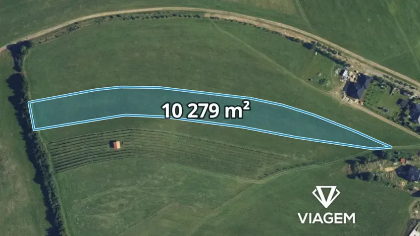 Prodej podílu pozemku pro bydlení, Velenov, 3426 m2