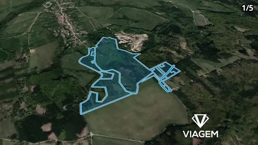 Prodej podílu lesa, Bojkovice, 3318 m2
