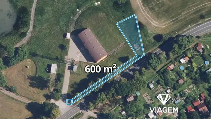 Prodej pole, Choceň, 600 m2