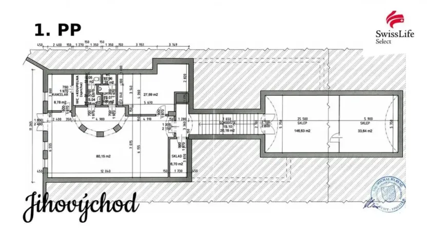 Prodej obchodního prostoru, Jiřice u Miroslavi, 662 m2