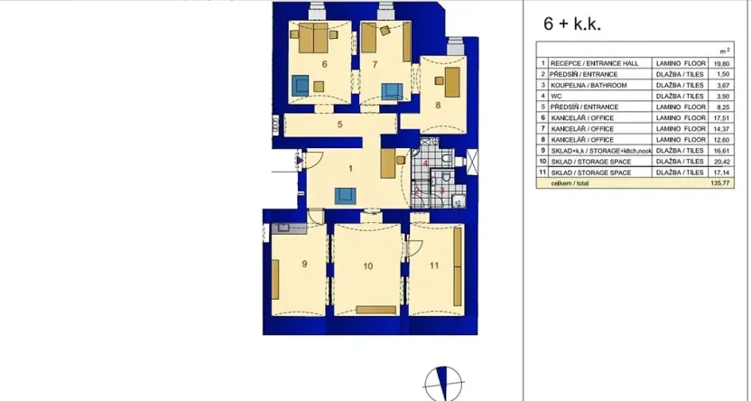 Pronájem obchodního prostoru, Praha - Vinohrady, Mánesova, 135 m2